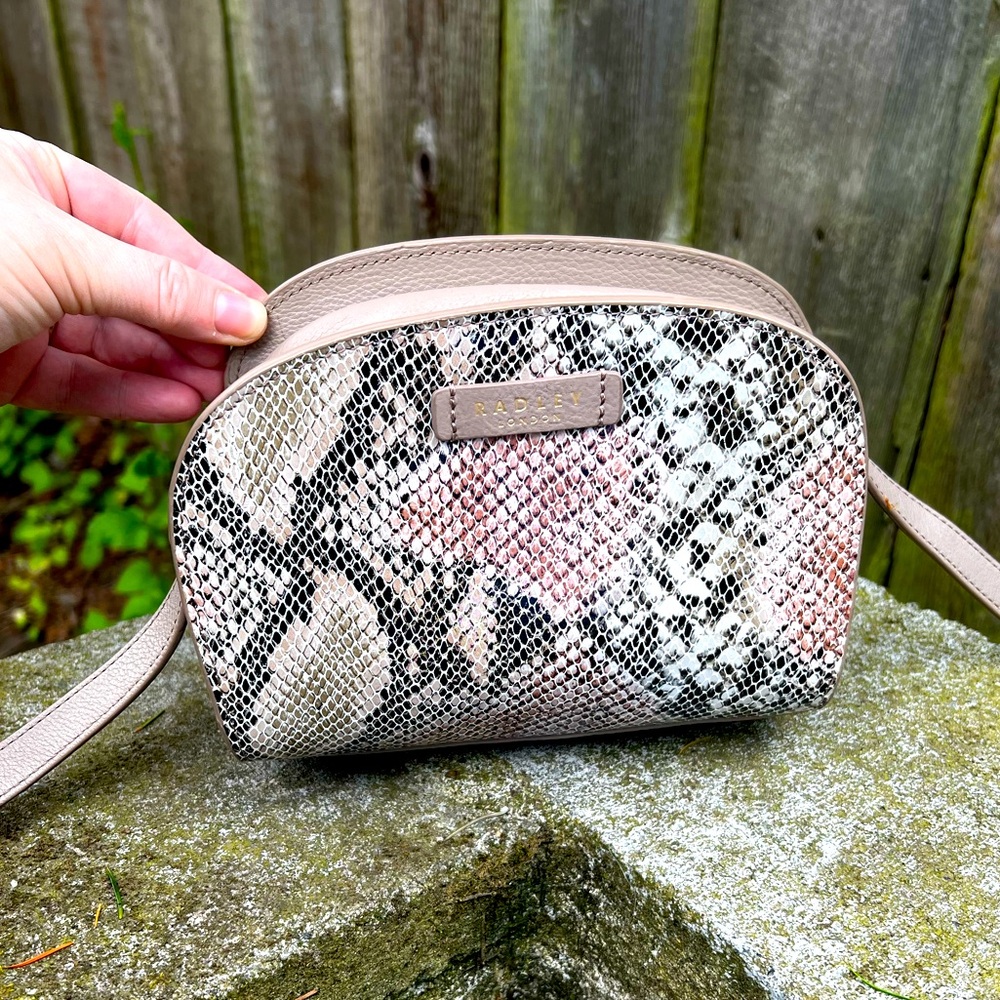 Radley london small leather crossbody bag. NWOT.